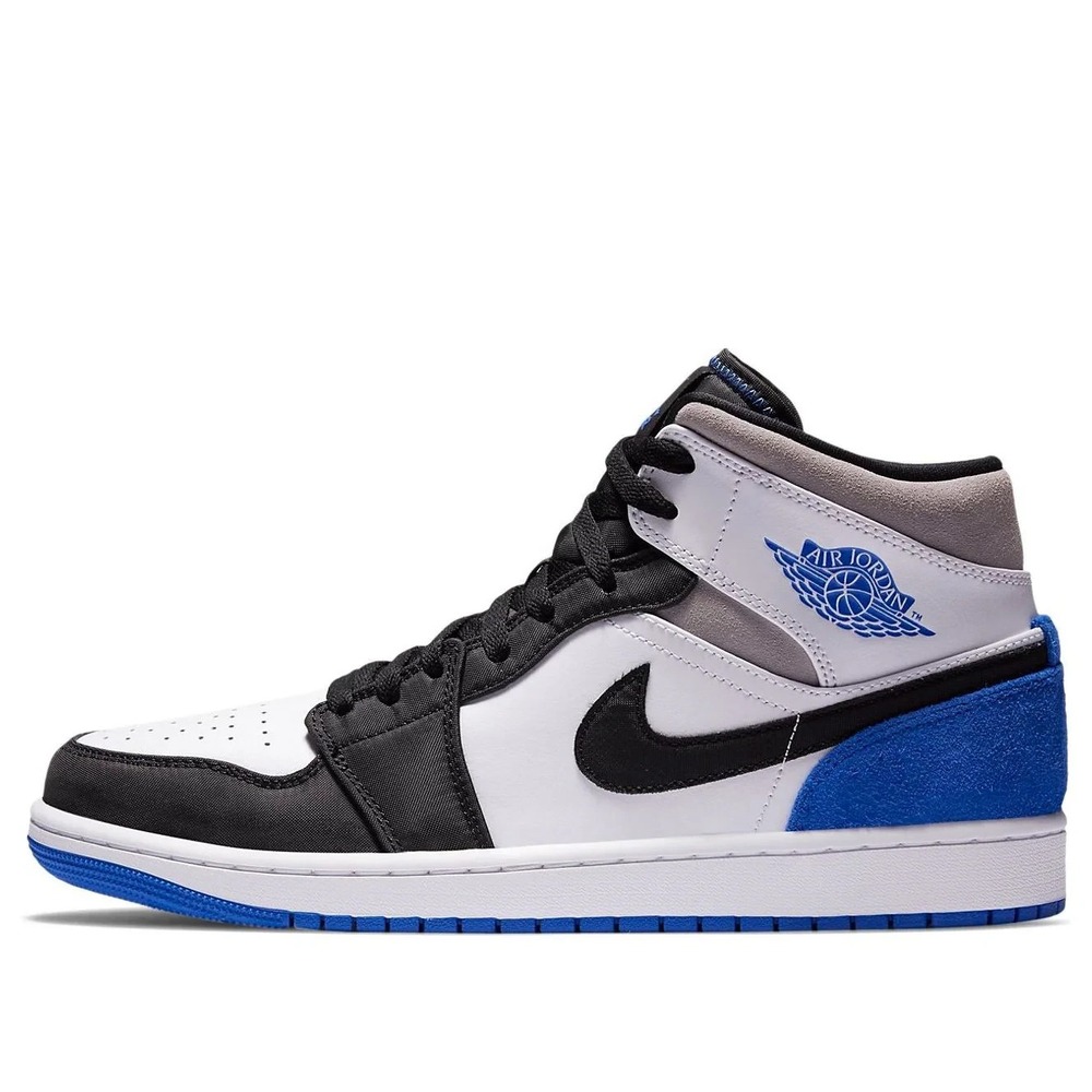 Size 10 - [NEW] Men's Air Jordan 1 Mid SE Shoes 'White' 852542-102‎